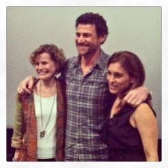 Judy Blume, Lawrence Blume, and Amy Jo Johnson at the 'Tiger Eyes' opening night screening
